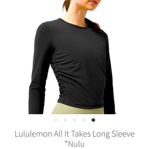 Lululemon All It Takes Long Sleeve Nulu 8